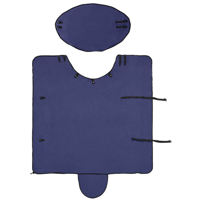 Coperta per Cavalli Blu navy 75 cm Poliestere | homemem39