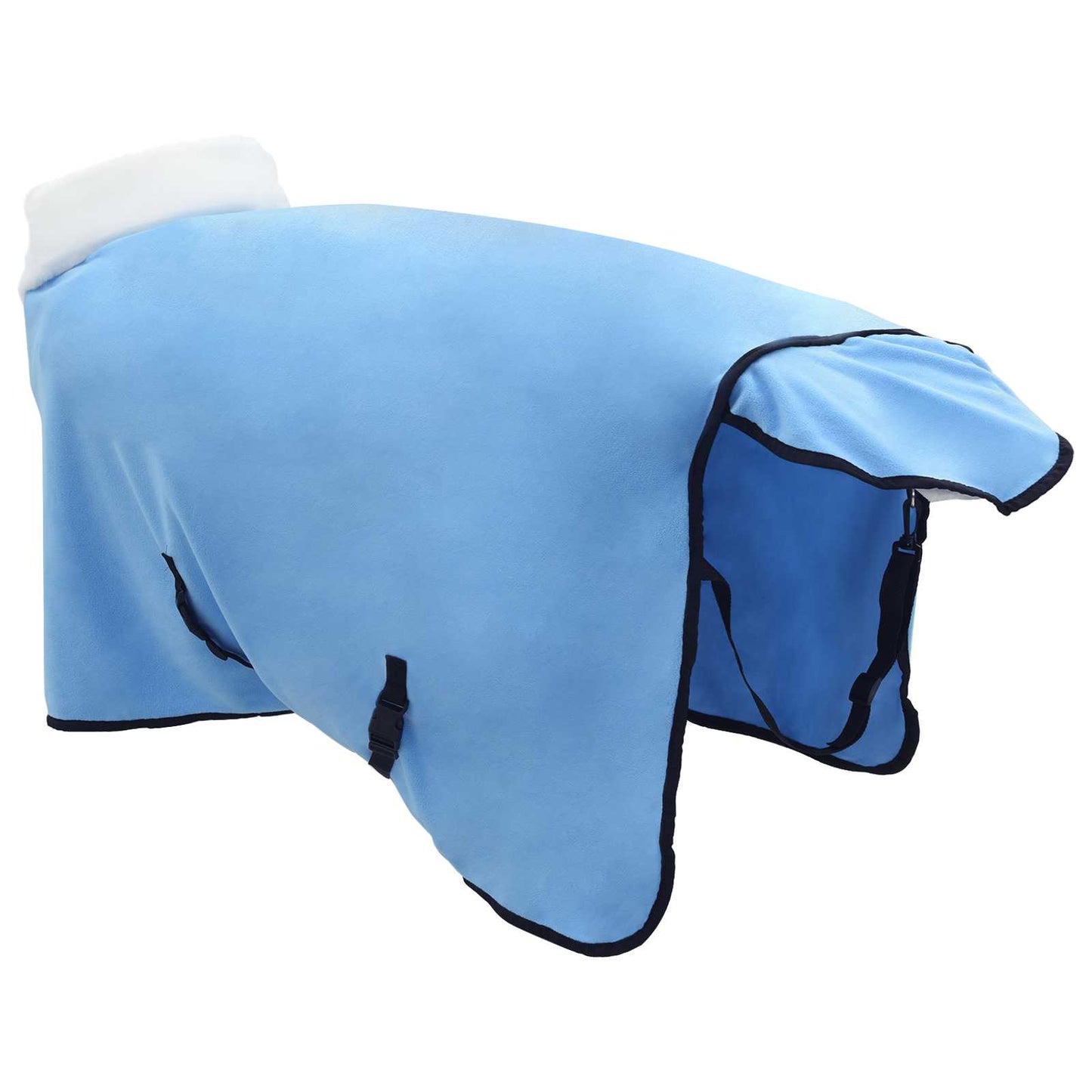 Coperta per Cavalli Aqua Completo 75 cm Felpa in pile | homemem39