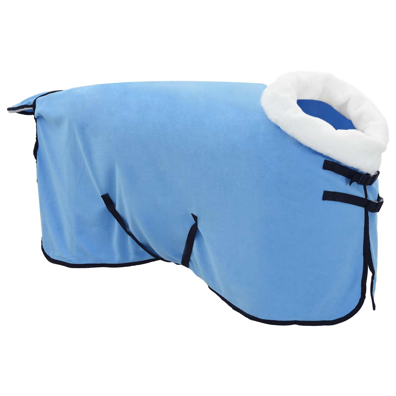 Coperta per Cavalli Aqua Completo 115 cm Felpa in pile | homemem39