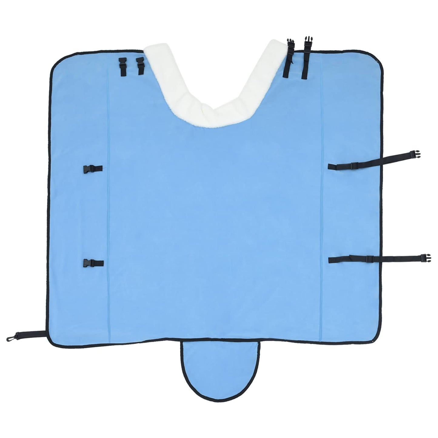 Coperta per Cavalli Aqua Completo 125 cm Felpa in pile
