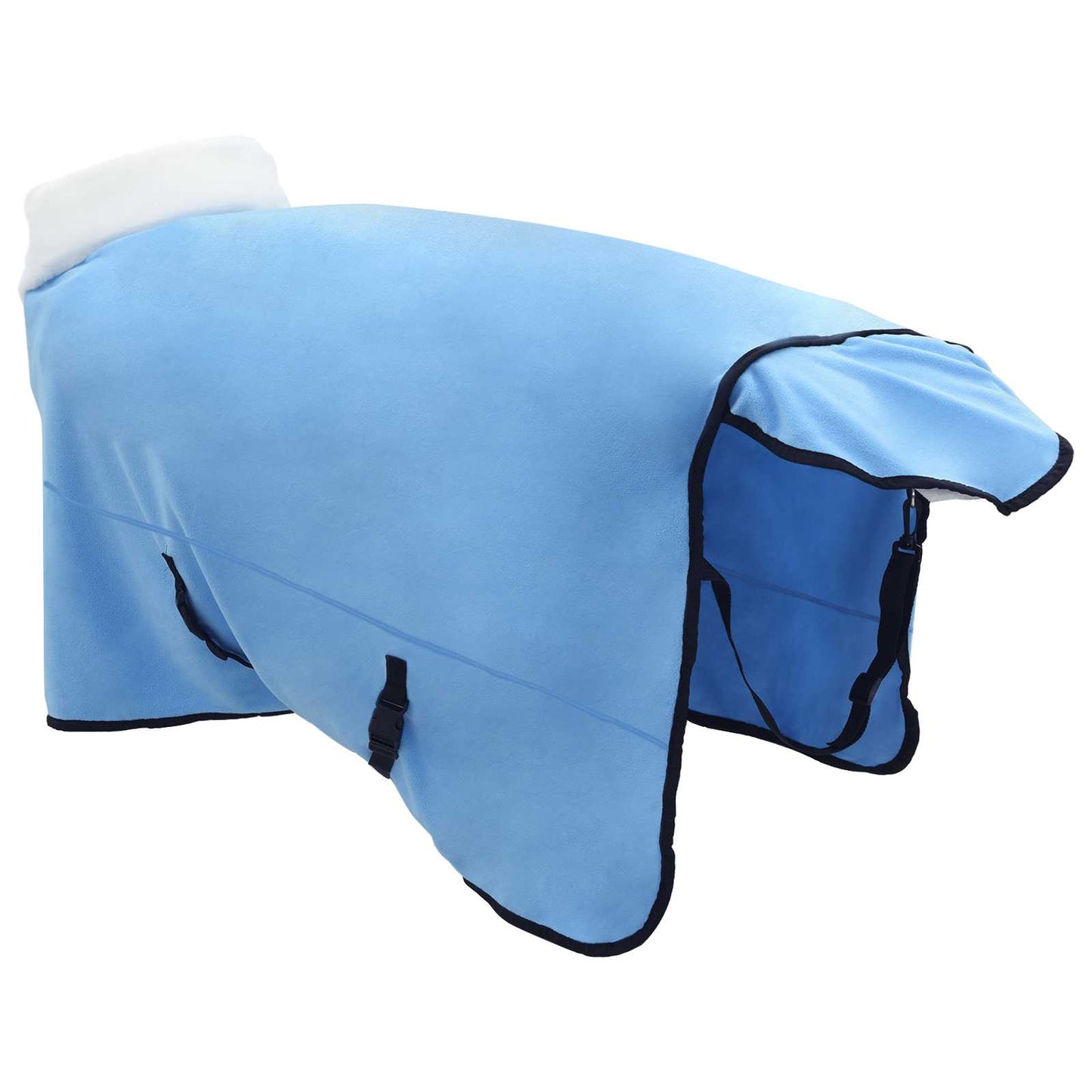 Coperta per Cavalli Aqua Completo 135 cm Felpa in pile