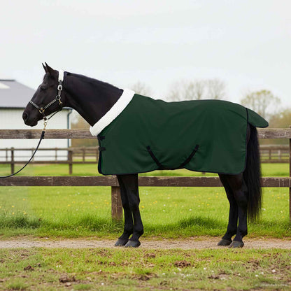 Coperta per Cavalli Verde scuro completo 75 cm Felpa in pile | homemem39
