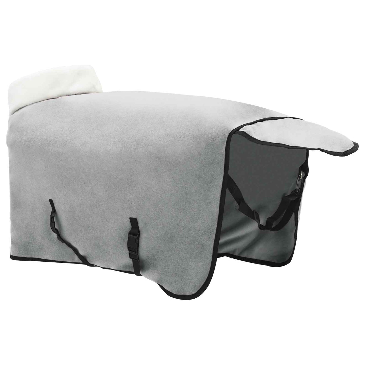 Coperta per Cavalli Verde scuro completo 115 cm Felpa in pile