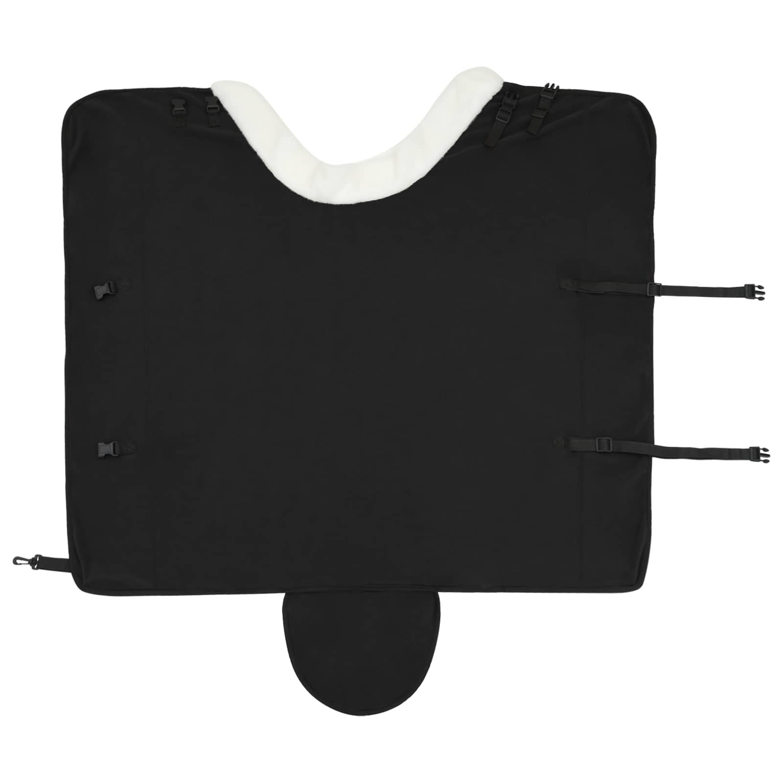 Coperta per Cavalli Nero 125 cm Felpa in pile | homemem39