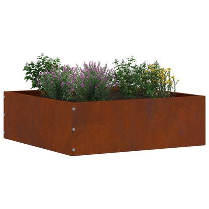 Bordura per Prato 6 pcs Ruggine 40 x 40 x 13 cm | homemem39