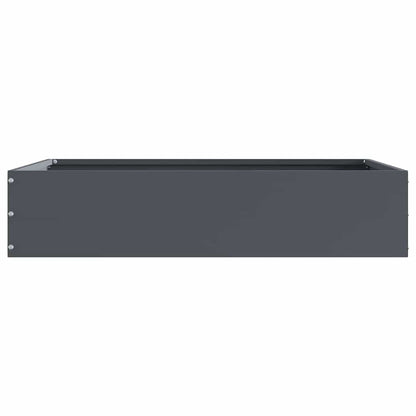 Bordura per Prato Antracite 60 x 60 x 13 cm Acciaio