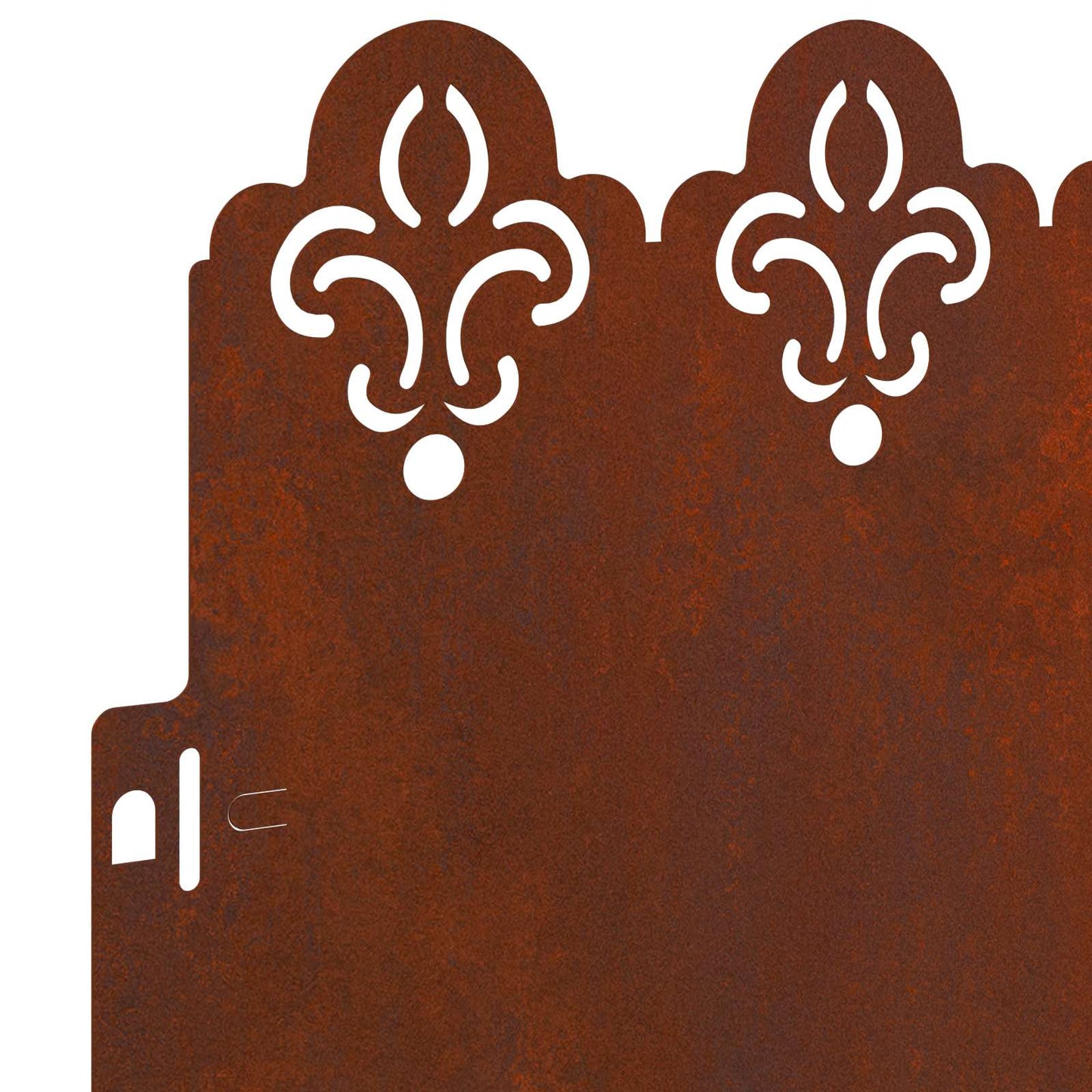 Bordure per prato 20 pcs Ruggine 103 x 0,05 x 22 cm | homemem39