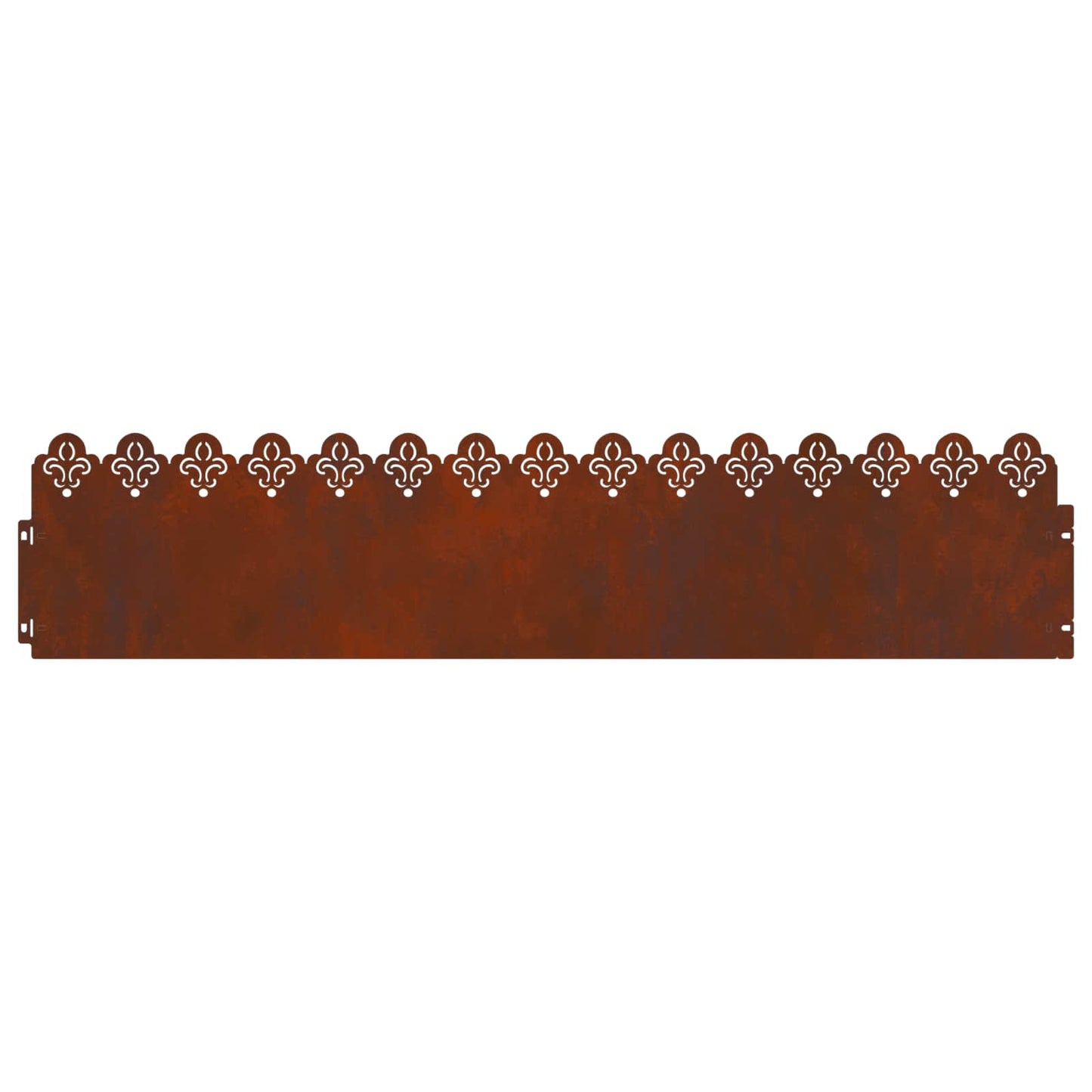 Bordure per prato 20 pcs Ruggine 103 x 0,05 x 22 cm | homemem39