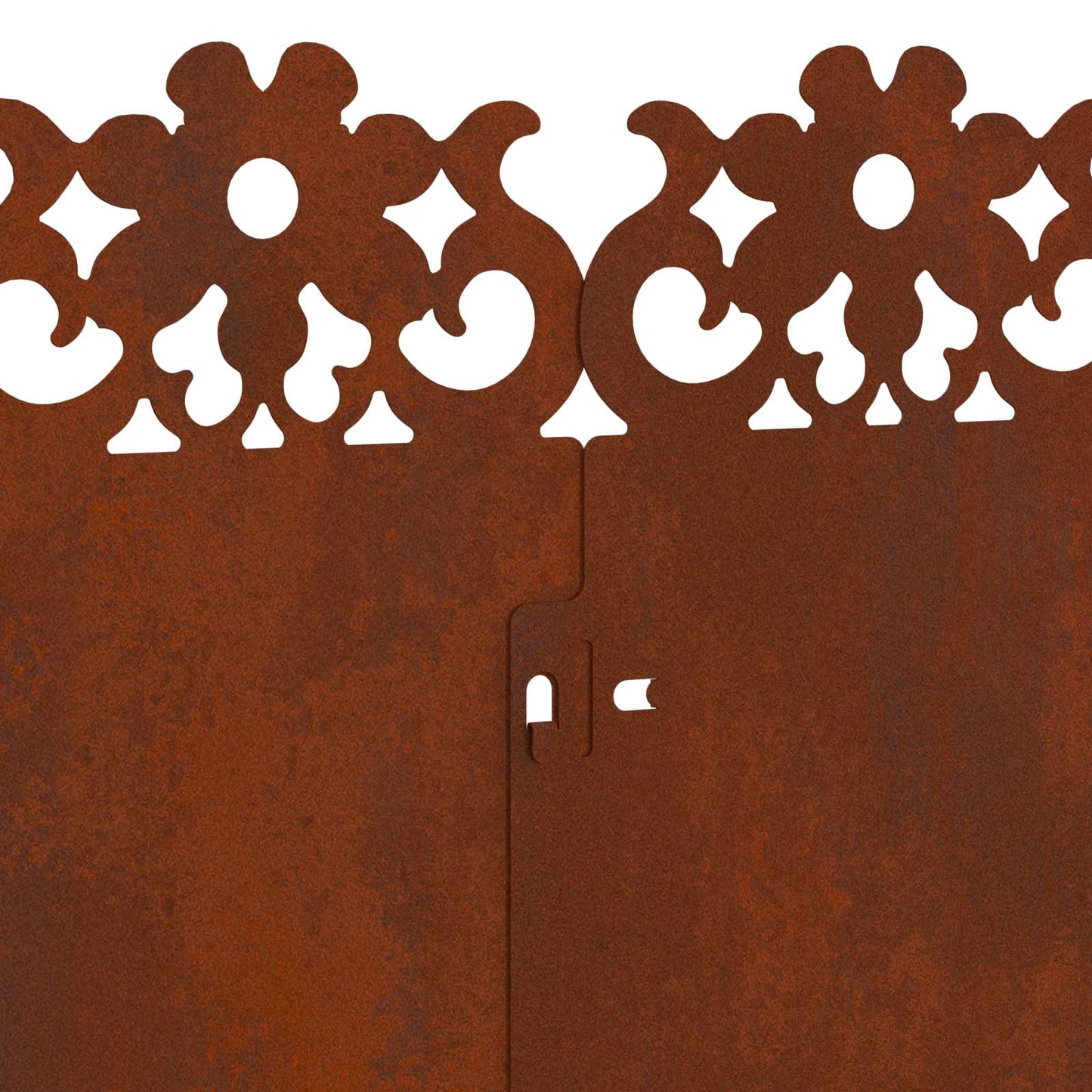 Bordure per prato 30 pcs Ruggine 103 x 0,05 x 22 cm | homemem39
