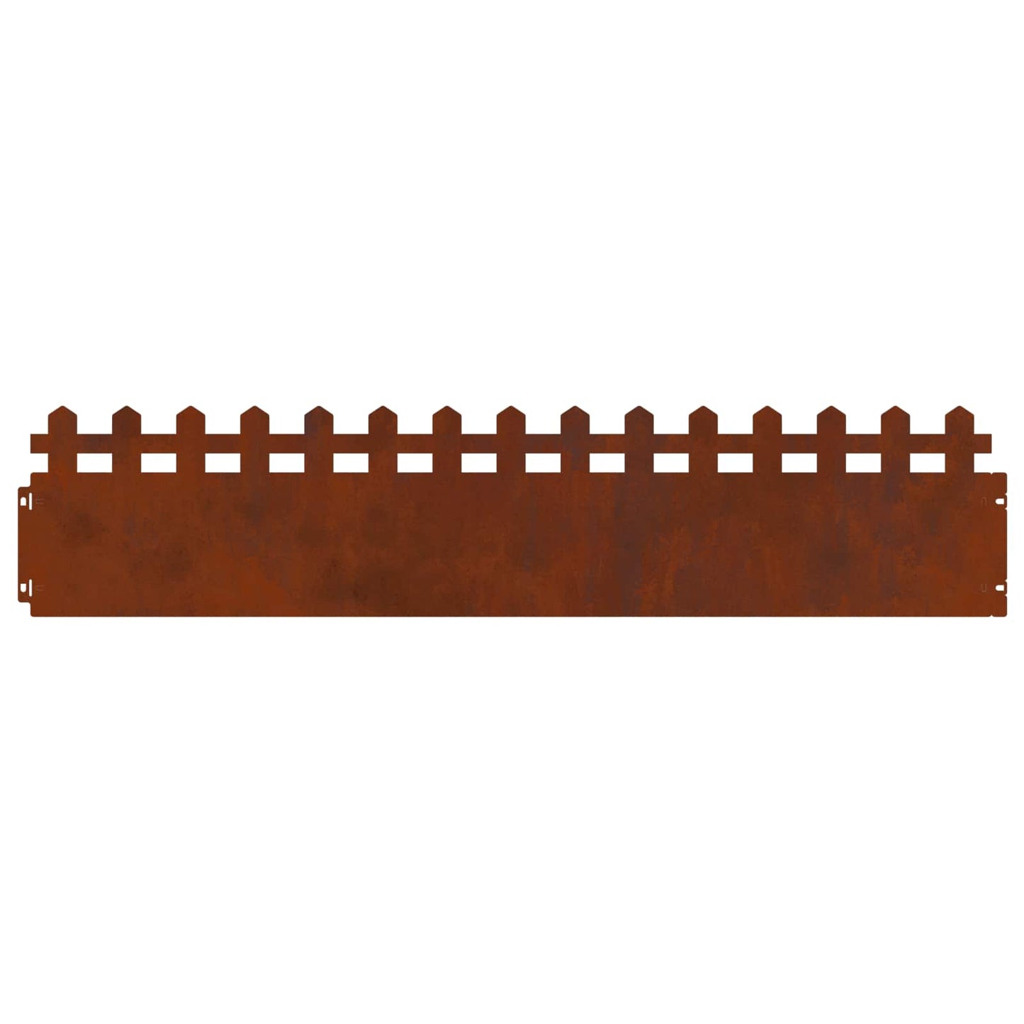 Bordure per prato 30 pcs Ruggine 103 x 0,05 x 22 cm | homemem39