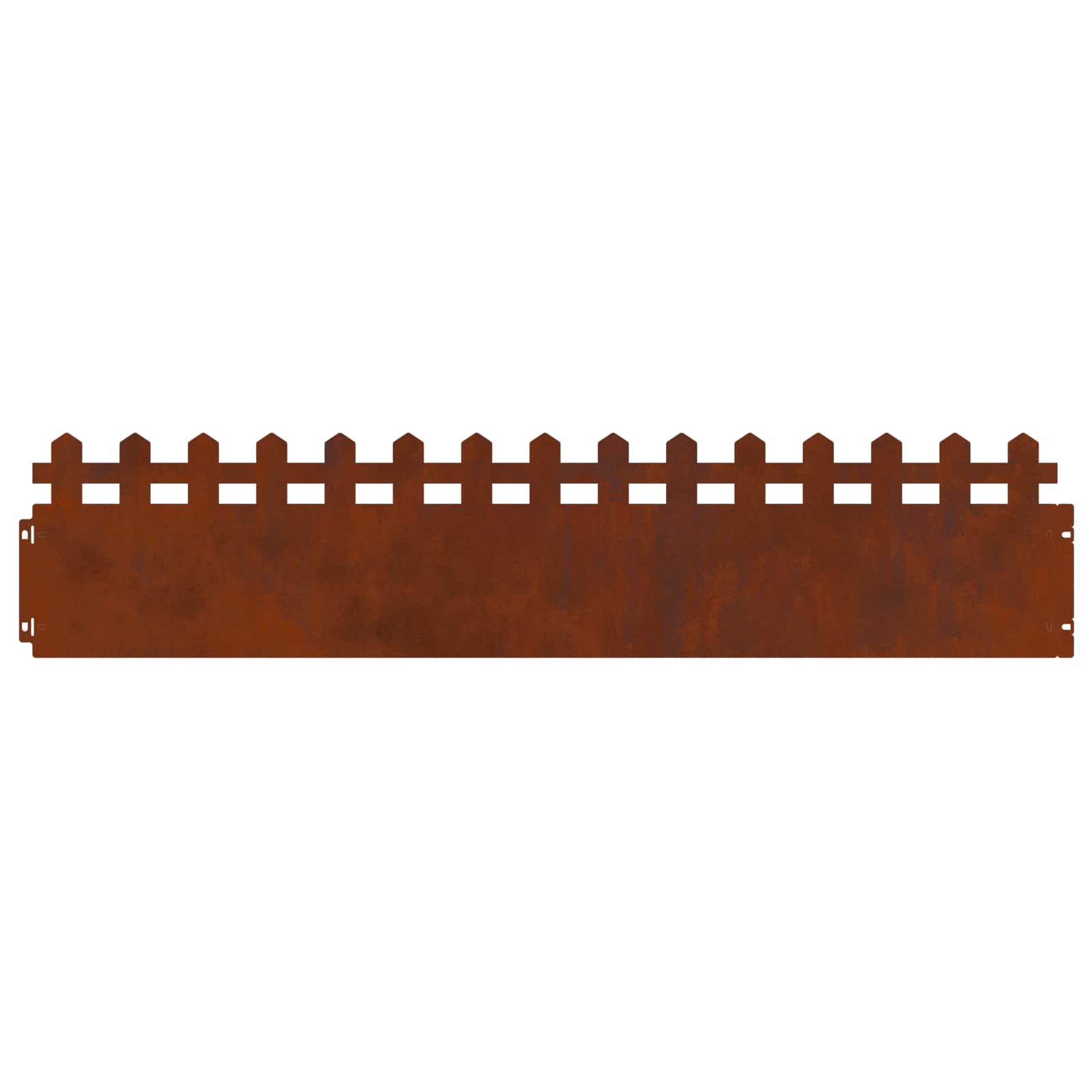 Bordure per prato 30 pcs Ruggine 103 x 0,05 x 22 cm | homemem39