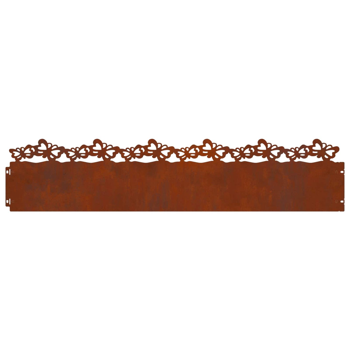 Bordure per prato 30 pcs Ruggine 103 x 0,05 x 22 cm | homemem39