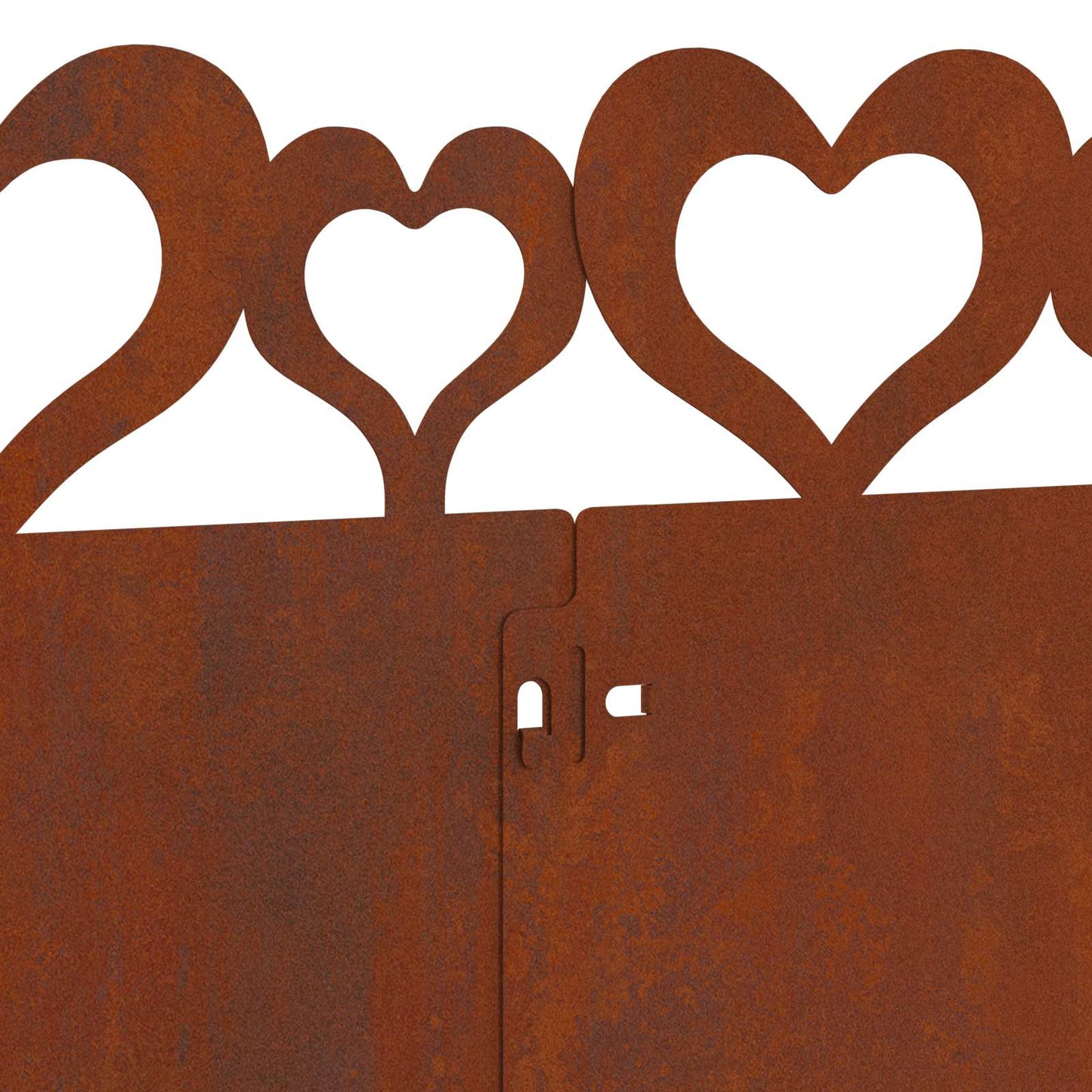 Bordure per prato 20 pcs Ruggine 103 x 0,05 x 22 cm | homemem39
