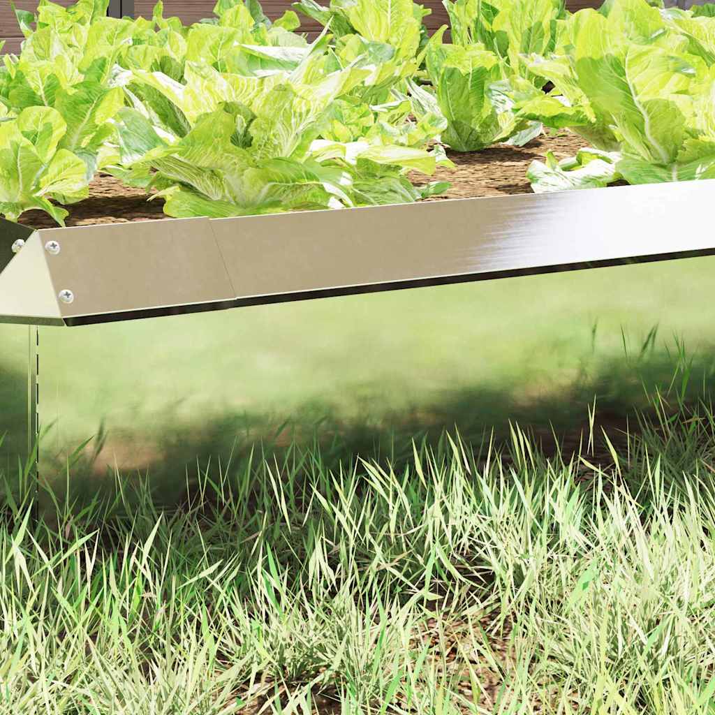 Recinto per lumache Argento 50 x 3,5 x 25 cm