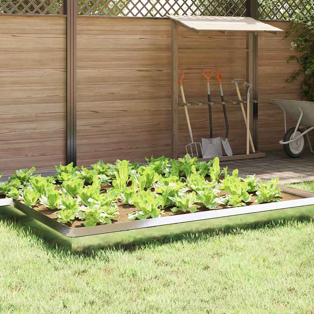 Recinto per lumache Argento 50 x 3,5 x 25 cm