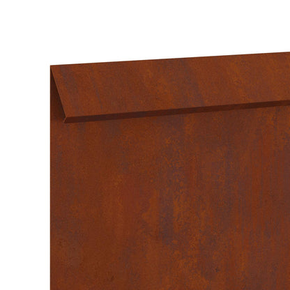 Recinto per lumache Ruggine 50 x 3,5 x 25 cm | homemem39