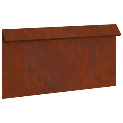 Recinto per lumache Ruggine 50 x 3,5 x 25 cm | homemem39
