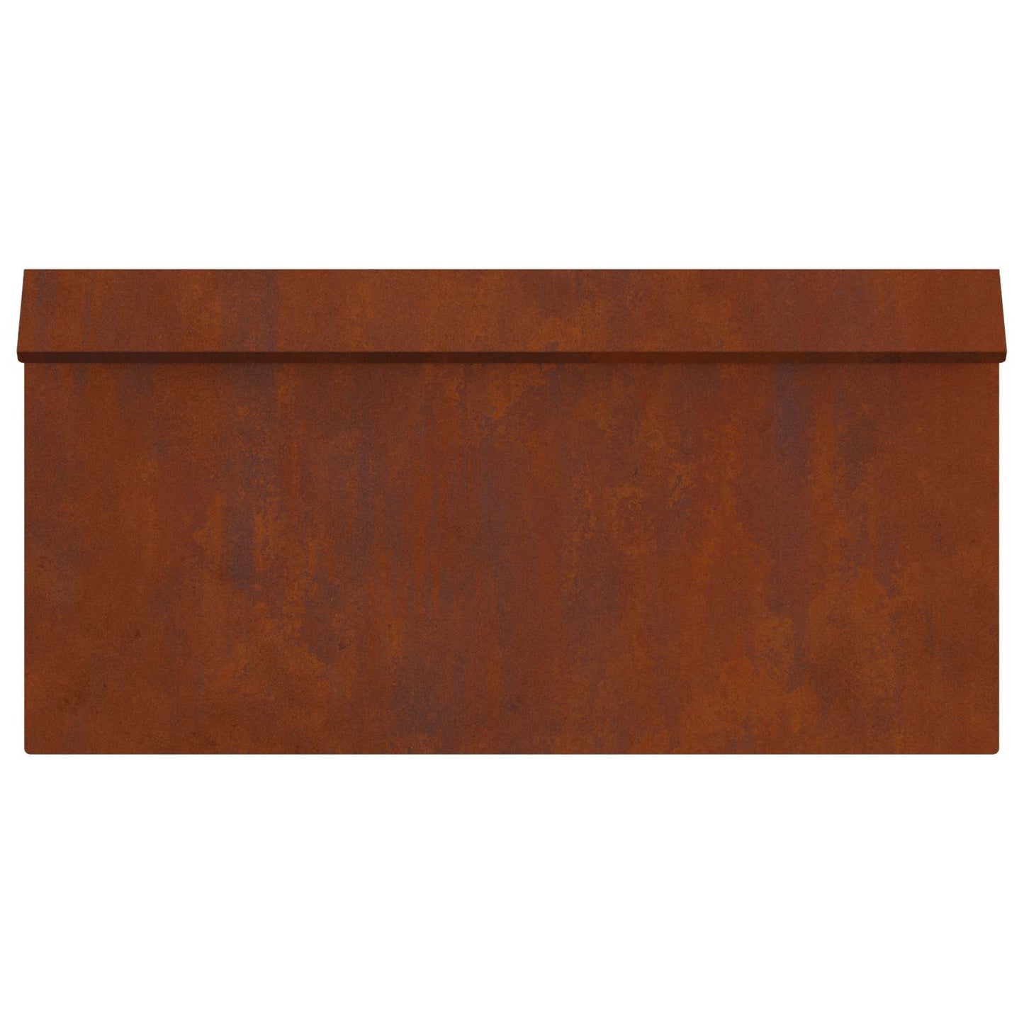 Recinto per lumache 4 pcs Ruggine 50 x 3,5 x 25 cm | homemem39