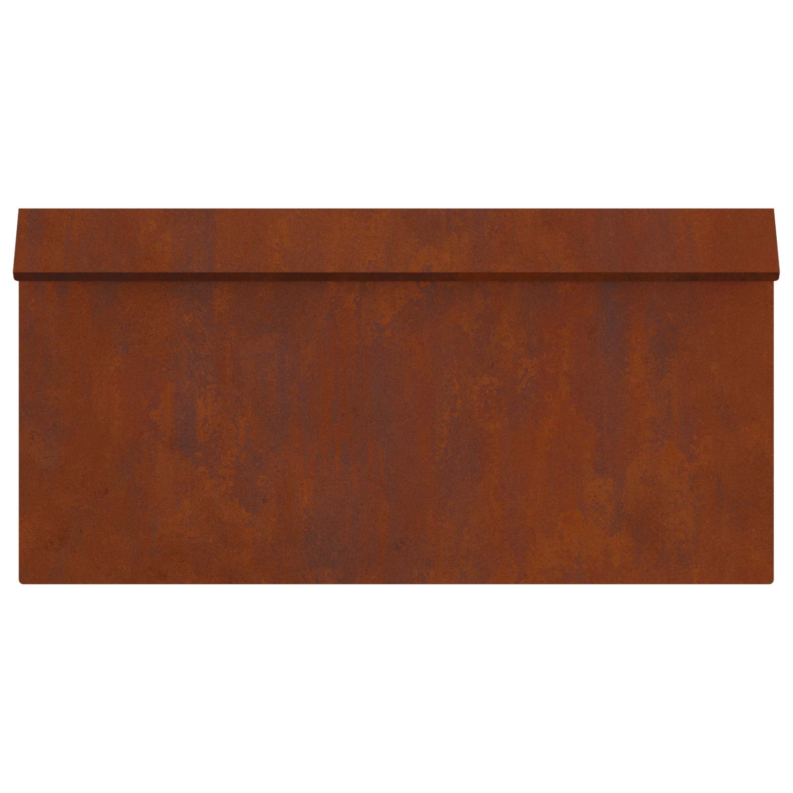 Recinto per lumache 4 pcs Ruggine 50 x 3,5 x 25 cm | homemem39
