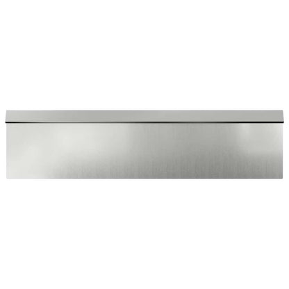 Recinto per lumache Argento 100 x 3,5 x 25 cm Acciaio zincato