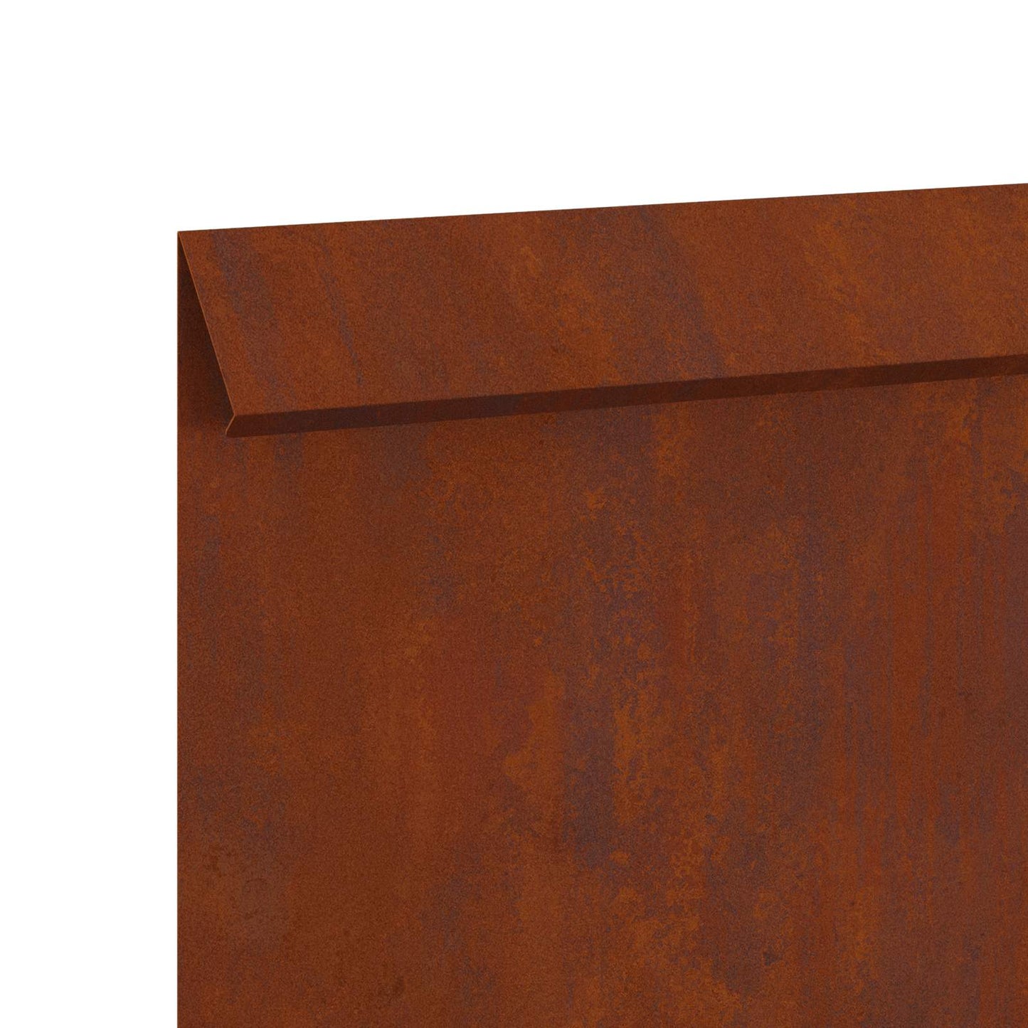 Recinto per lumache 16 pcs Ruggine 100 x 3,5 x 25 cm | homemem39