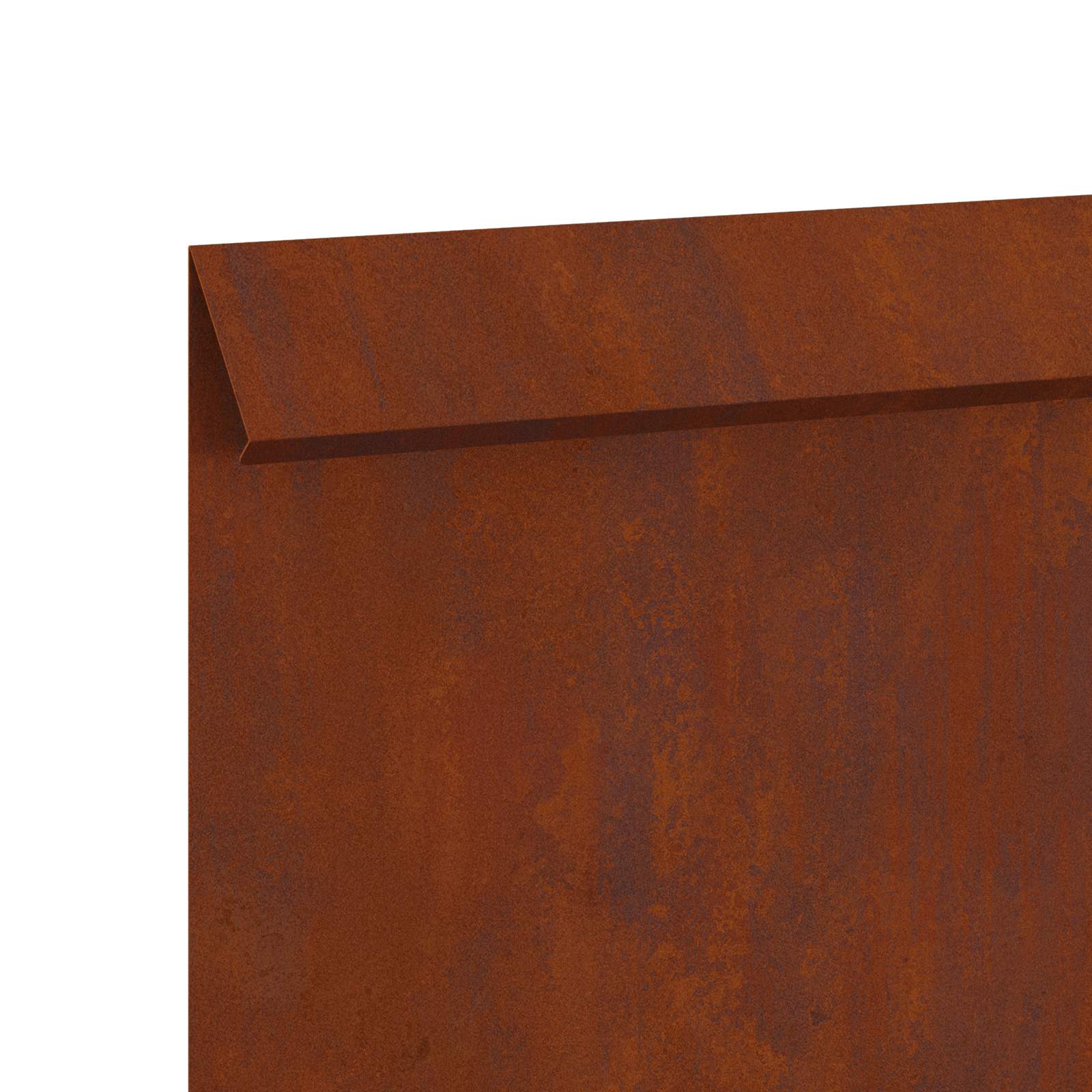 Recinto per lumache 16 pcs Ruggine 100 x 3,5 x 25 cm | homemem39
