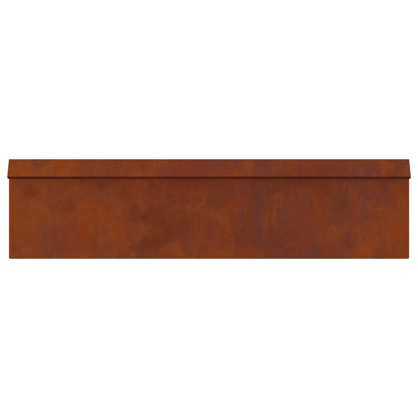 Recinto per lumache 16 pcs Ruggine 100 x 3,5 x 25 cm | homemem39