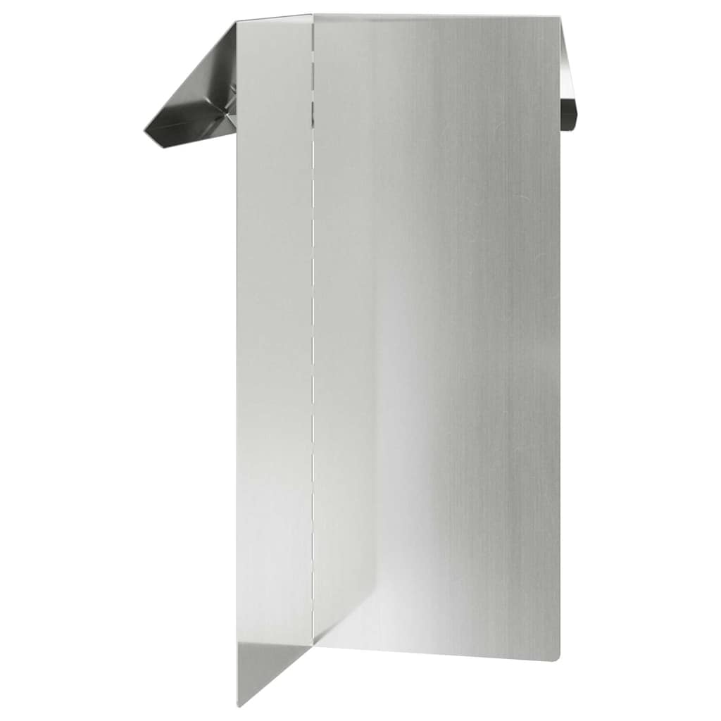 Recinto per lumache 4 pcs Argento 13,5 x 13,5 x 25 cm