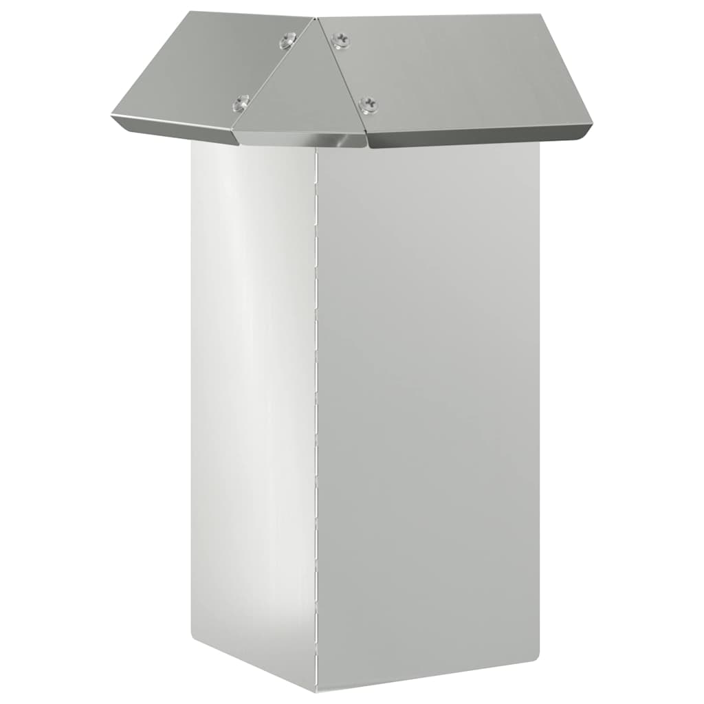 Recinto per lumache 4 pcs Argento 13,5 x 13,5 x 25 cm