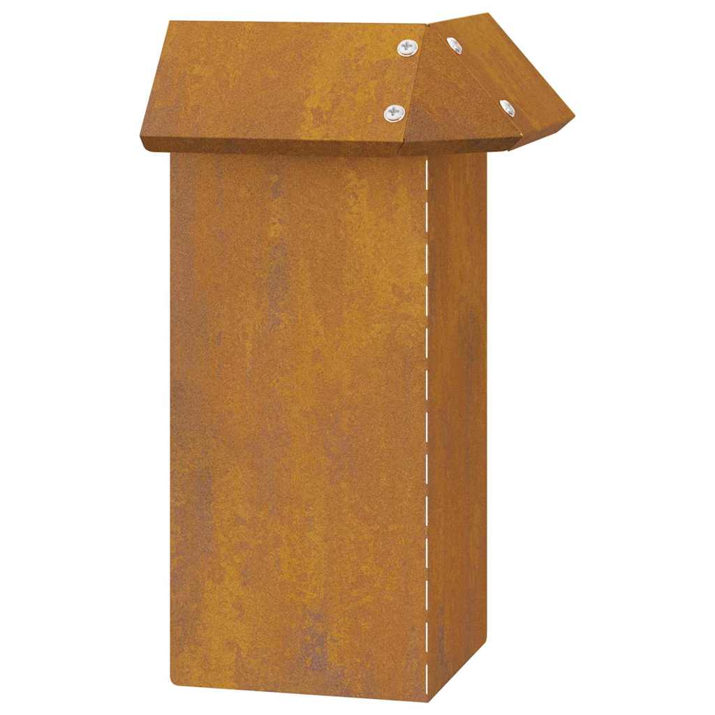 Recinto per lumache Ruggine 13,5 x 13,5 x 25 cm