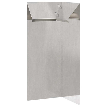 Recinto per lumache 4 pcs Argento 10 x 10 x 25 cm