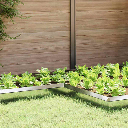 Recinto per lumache Argento 10 x 10 x 25 cm Acciaio zincato