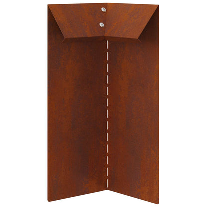 Recinto per lumache Ruggine 10 x 10 x 25 cm | homemem39
