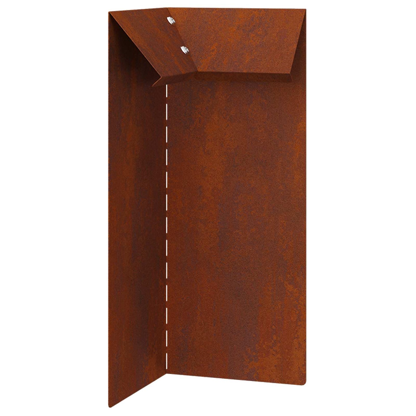 Recinto per lumache 4 pcs Ruggine 10 x 10 x 25 cm | homemem39