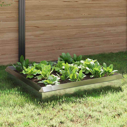 Recinzioni per lumache 8 pcs Argento Acciaio inossidabile