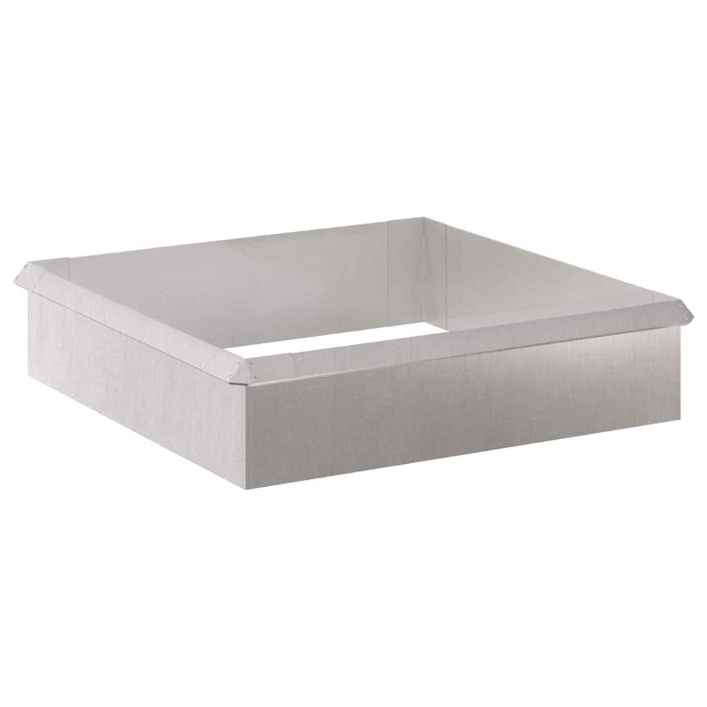 Recinzioni per lumache 8 pcs Argento Acciaio inossidabile