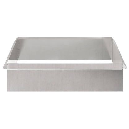 Recinzioni per lumache 8 pcs Argento Acciaio inossidabile