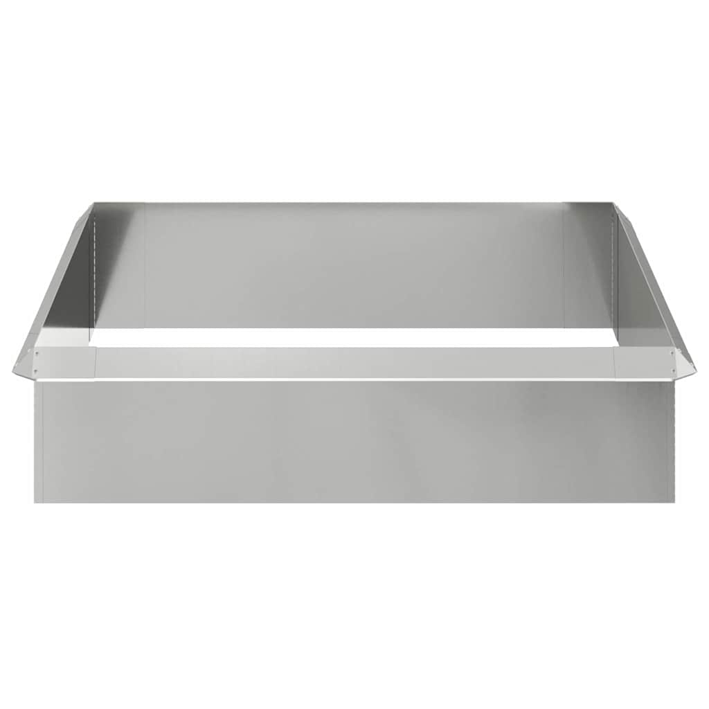 Recinzioni per lumache 8 pcs Argento Acciaio zincato