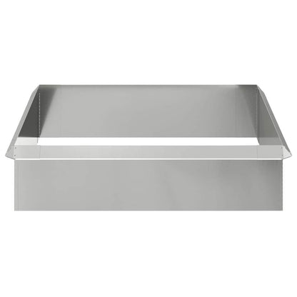 Recinzioni per lumache 8 pcs Argento Acciaio zincato