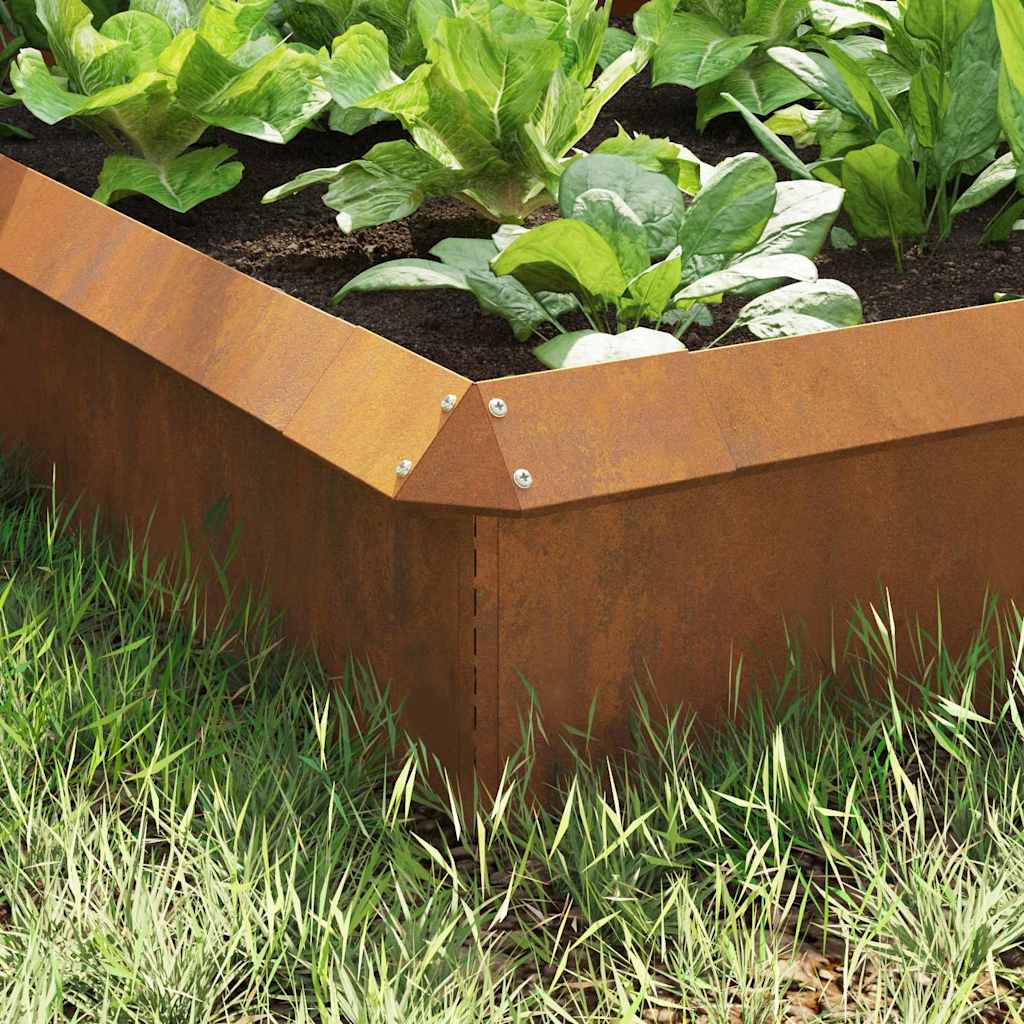 Recinzioni per lumache 8 pcs Ruggine