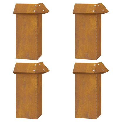 Recinzioni per lumache 8 pcs Ruggine