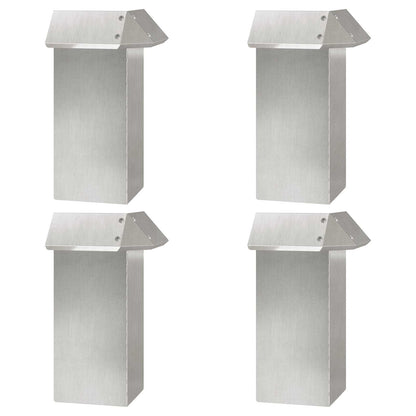 Recinzioni per lumache 20 pcs Argento Acciaio inossidabile