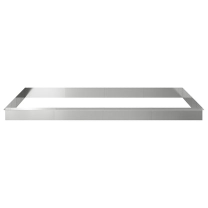 Recinzioni per lumache 20 pcs Argento Acciaio zincato