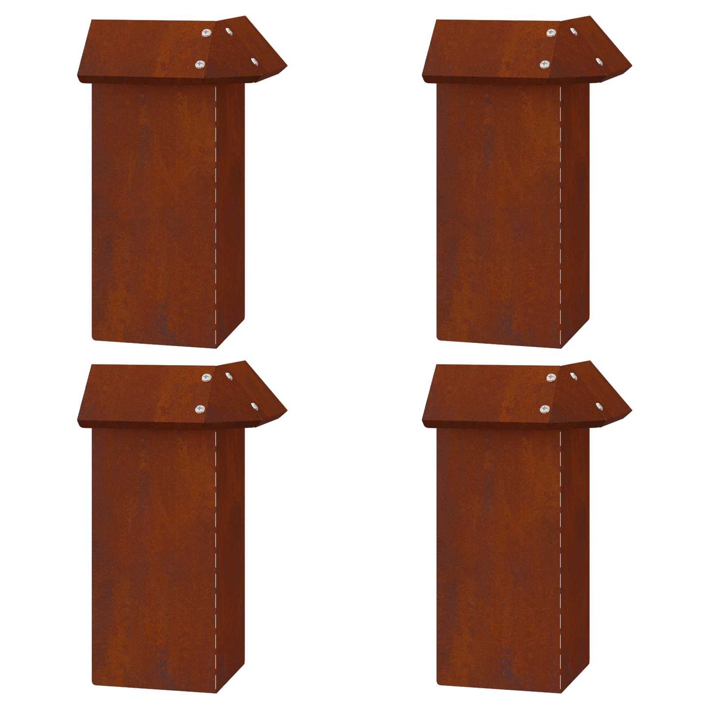 Recinzioni per lumache 20 pcs Ruggine | homemem39