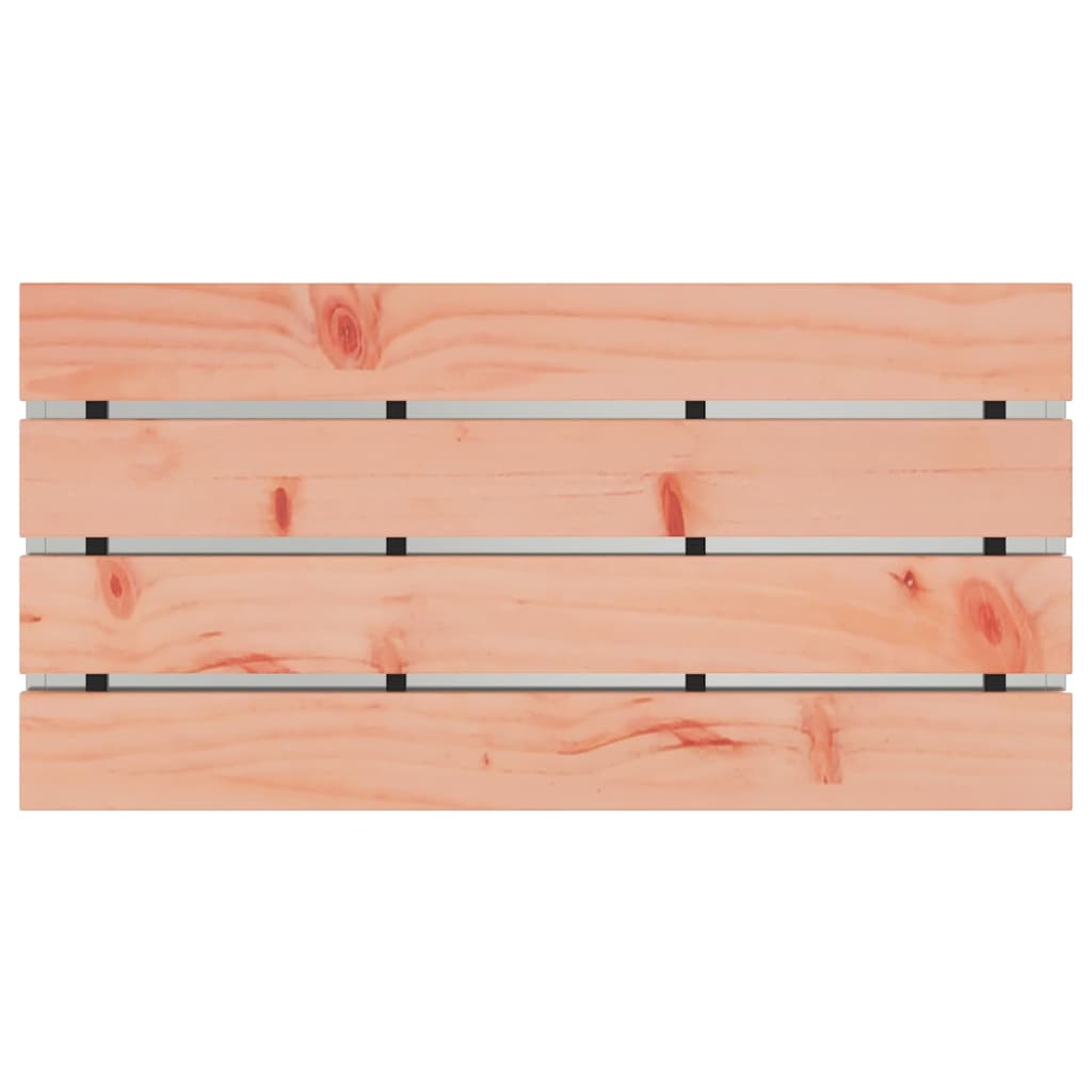 Panchina da giardino Argento 80 x 40 x 43 cm Acciaio zincato