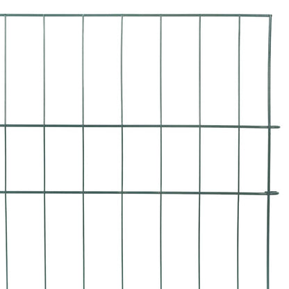 Set di Recinzione per Stagno 5 pcs Verde 100 x 50 cm Acciaio