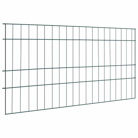 Set di Recinzione per Stagno 5 pcs Verde 100 x 50 cm Acciaio | homemem39