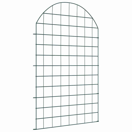 Set di Recinzione per Stagno 8 pcs Verde 50 x 80 cm Acciaio | homemem39