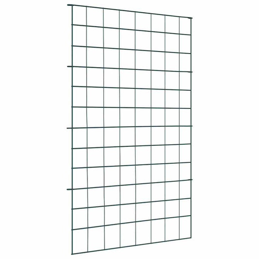 Set di Recinzione per Stagno 8 pcs Verde 50 x 80 cm Acciaio | homemem39