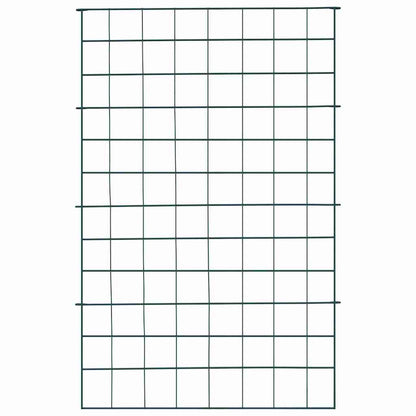 Set di Recinzione per Stagno 8 pcs Verde 50 x 80 cm Acciaio